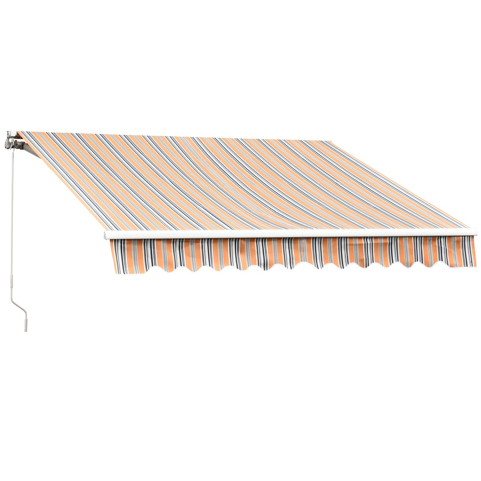 MCombo 13x8 10x8 12x10 FT Manual Retractable Patio 